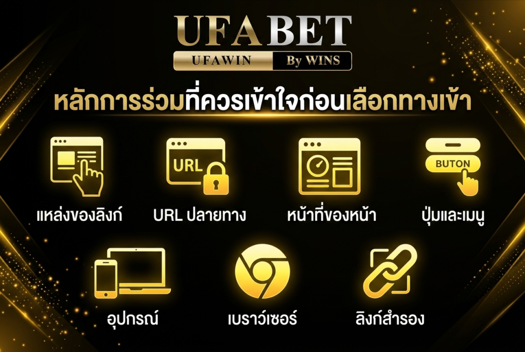 หลักการร่วมที่ควรเข้าใจก่อนเลือกทางเข้า
